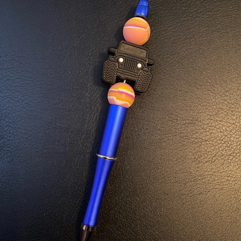 Hand Crafted Jeep Pen